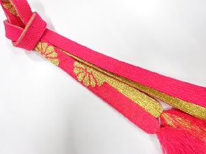 正絹　手組帯締め